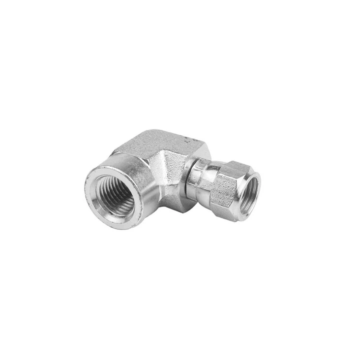 NPTF 90 Elbow Male Hydraulic Adapters