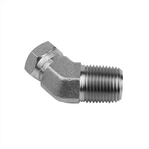 ฟิตติ้งไฮดรอลิกข้อศอกหมุนแรงดันสูง