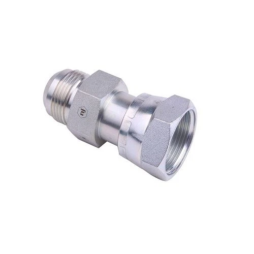Straight #08 JIC Male X #08 ORFS Female Swivel Hydraulic Adapter Manufacturers